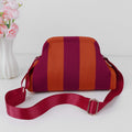 Stylish Color Block Striped Shoulder Bag 6W10BBG1935