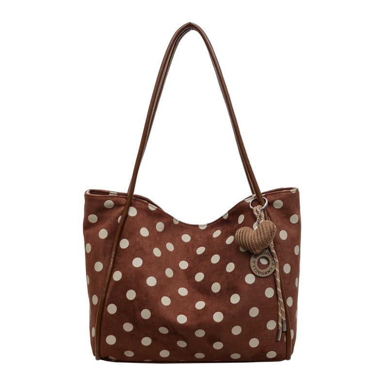 Trendy Polka Dot Large Capacity Tote Bag 6W10BBG1859