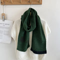 Floral Jacquard Knit Scarf - DippedShop Wholesale - #2179