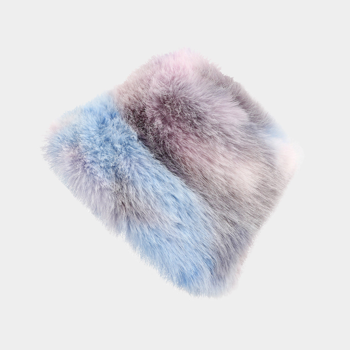 Vintage Fluffy Plush Thick Warm Bucket Hat 6W6HAT535