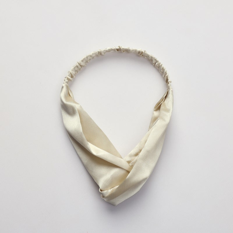 Solid Color Scarf Hairband - DippedShop Wholesale - #2627