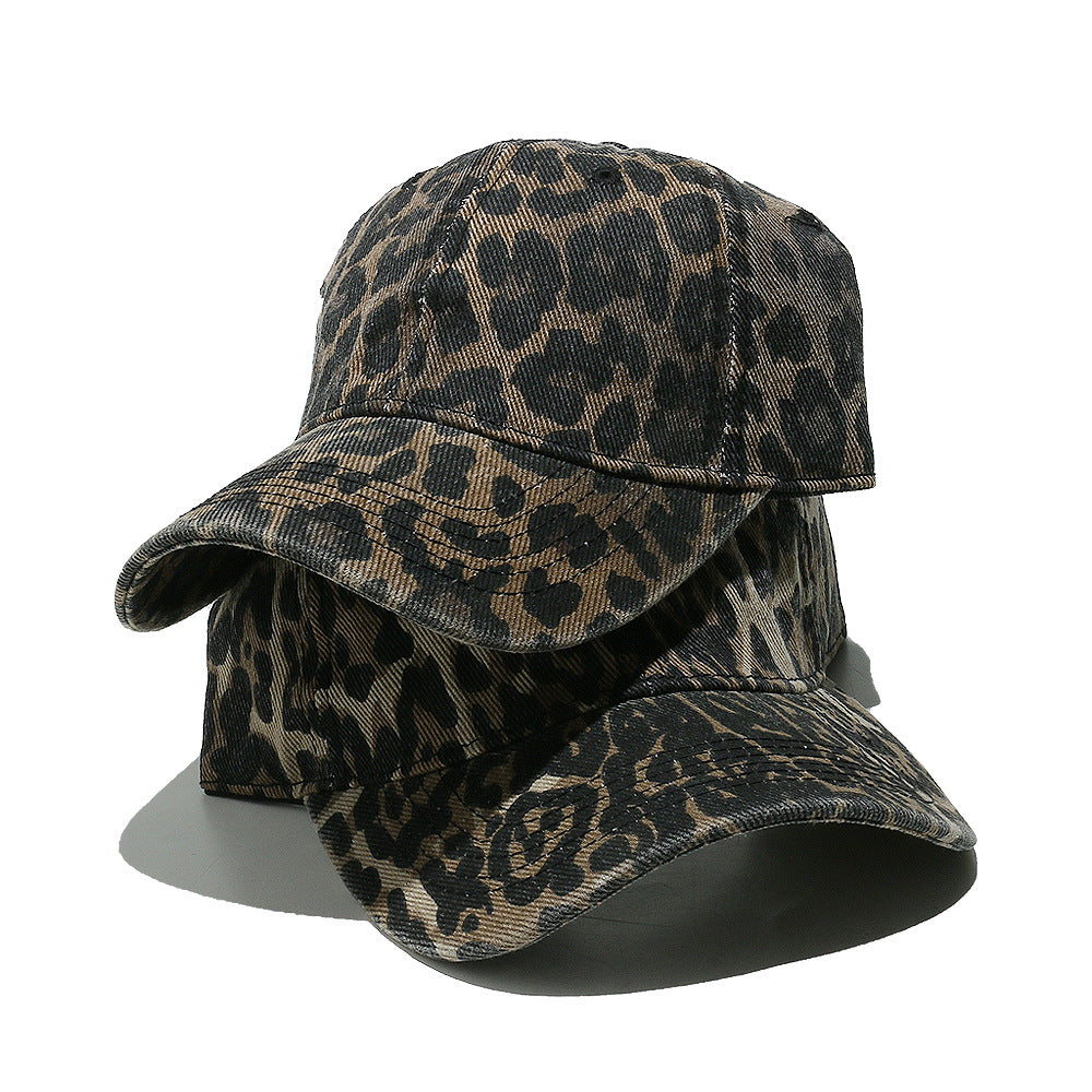 Simple Leopard Print Versatile Baseball Cap 6W6HAT810