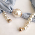 Elegant Magnetic Pearl Chain Necklace Scarf MK2BLW6W6NSI79