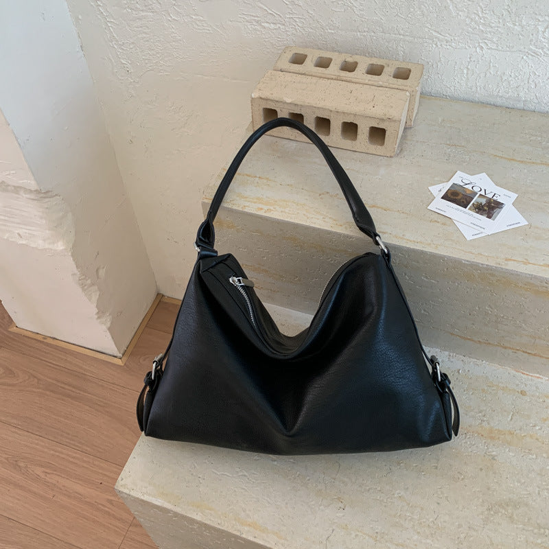 Minimalist Solid Color Large Capacity Underarm Bag 6W10BBG1378