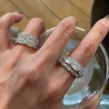 Sparkly Rhinestone Stackable Ring - DippedShop Wholesale - #9779