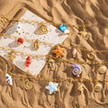 Gold Plated Shell Necklace - DippedShop Wholesale - #7251