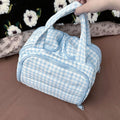 Solid Color Large Capacity Multi Layer Makeup Bag MK2BW6S10BOB91