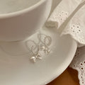 Bow Knot Huggie Earrings - DippedShop Wholesale - #3571