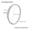 Elegant Cubic Zirconia Geometr - DippedShop Wholesale - #6067