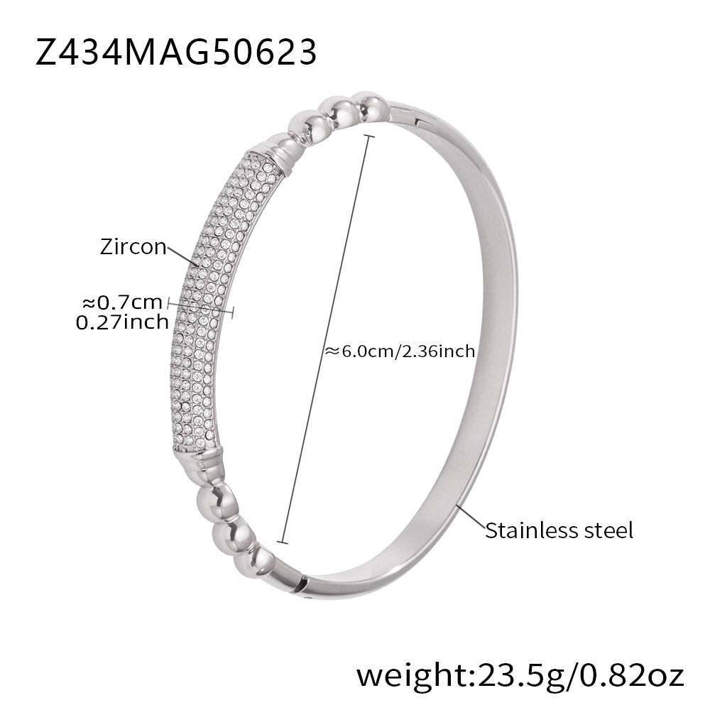 Elegant Cubic Zirconia Geometr - DippedShop Wholesale - #6067