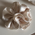 Satin Ruffle Edge Hair Scrunchie MK2BW6W6HSR08
