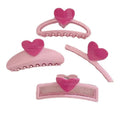 Heart Hair Claw Clip - DippedShop Wholesale - #1811