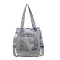 Casual Washed Distressed Crossbody Bag 6W10BBG1398