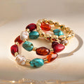 Boho Style Irregular Beaded Chain Bracelets 6W6JBR634