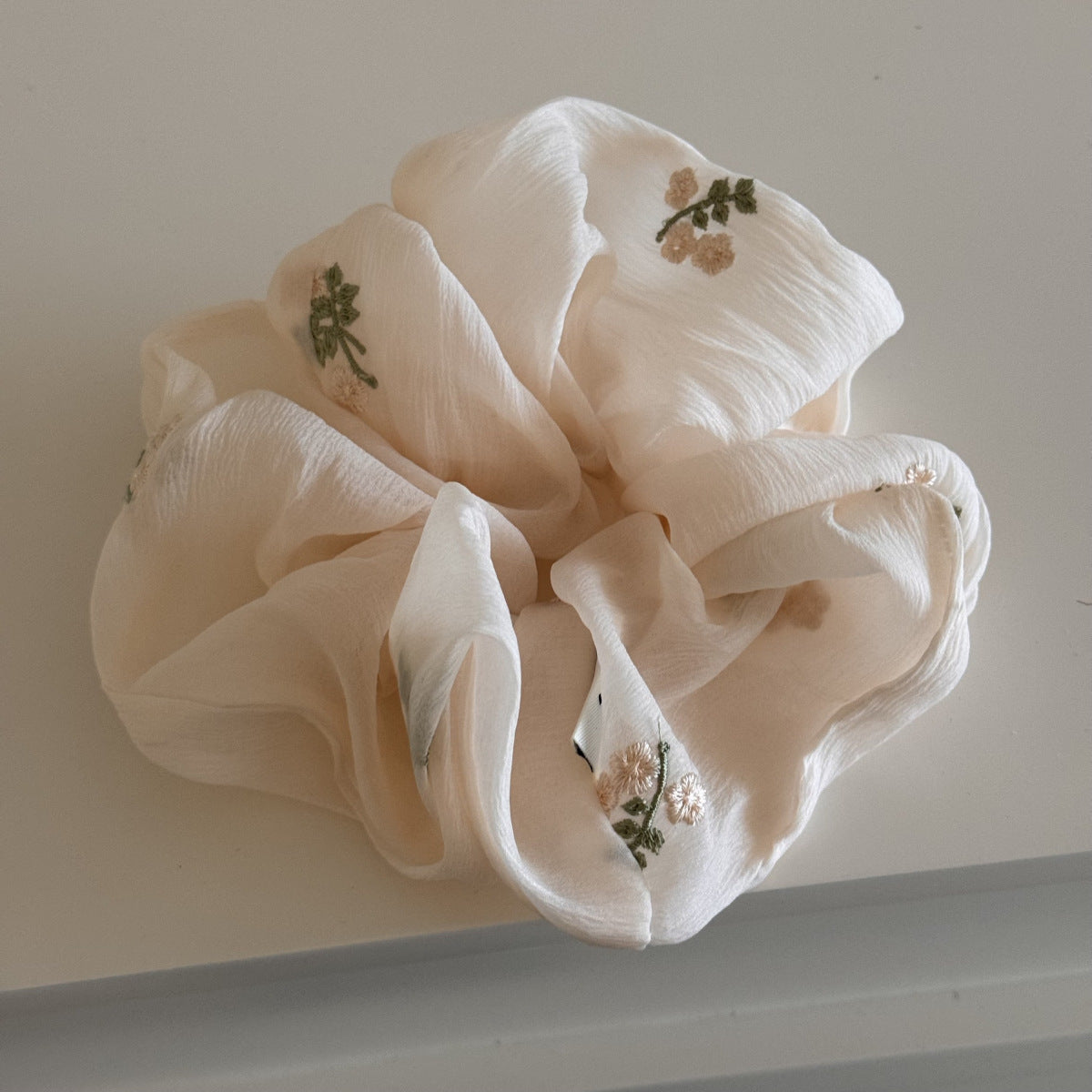 Floral Hair Scrunchie - DippedShop Wholesale - #2083