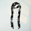 Sweet Floral Print Skin Silk Scarf 6W6NSI226