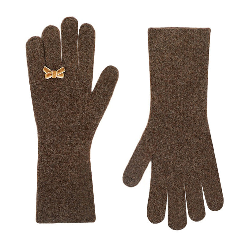 Wool Blend Knit Gloves - DippedShop Wholesale - #9731