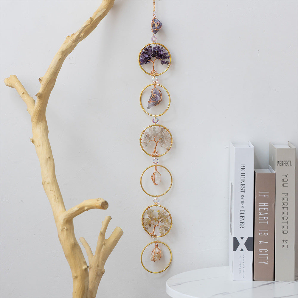 Crystal Tree Suncatcher - DippedShop Wholesale - #0867