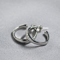Irregular C-Shape Earrings - DippedShop Wholesale - #2531