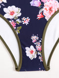 Sexy Floral One-Piece Swimsuit - DippedShop Wholesale - #6179