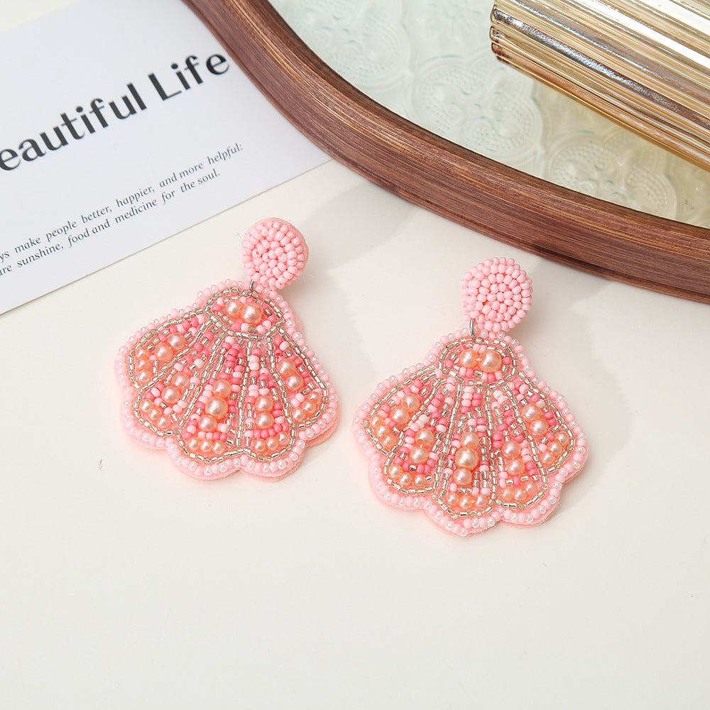 Starfish Pearl Stud Earrings - DippedShop Wholesale - #1251