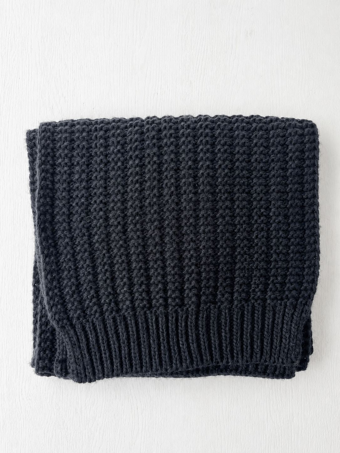 Chunky Knit Solid Color Thick Warm Scarf 6W6NSC92