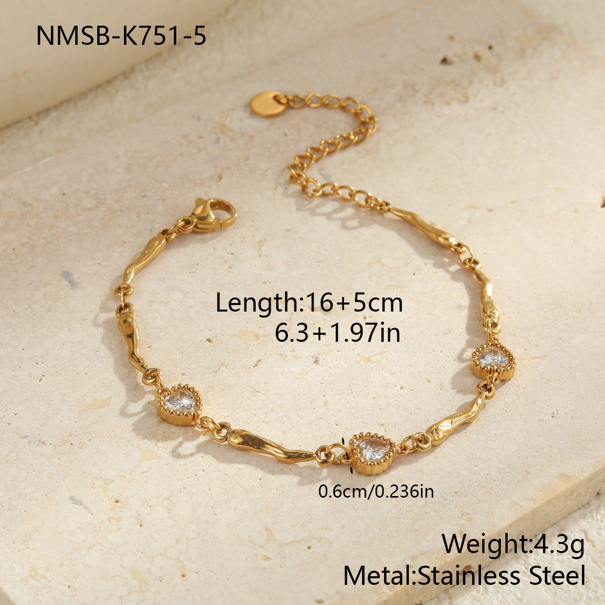 Eleagnt Colorful Cubic Zirconi - DippedShop Wholesale - #4003
