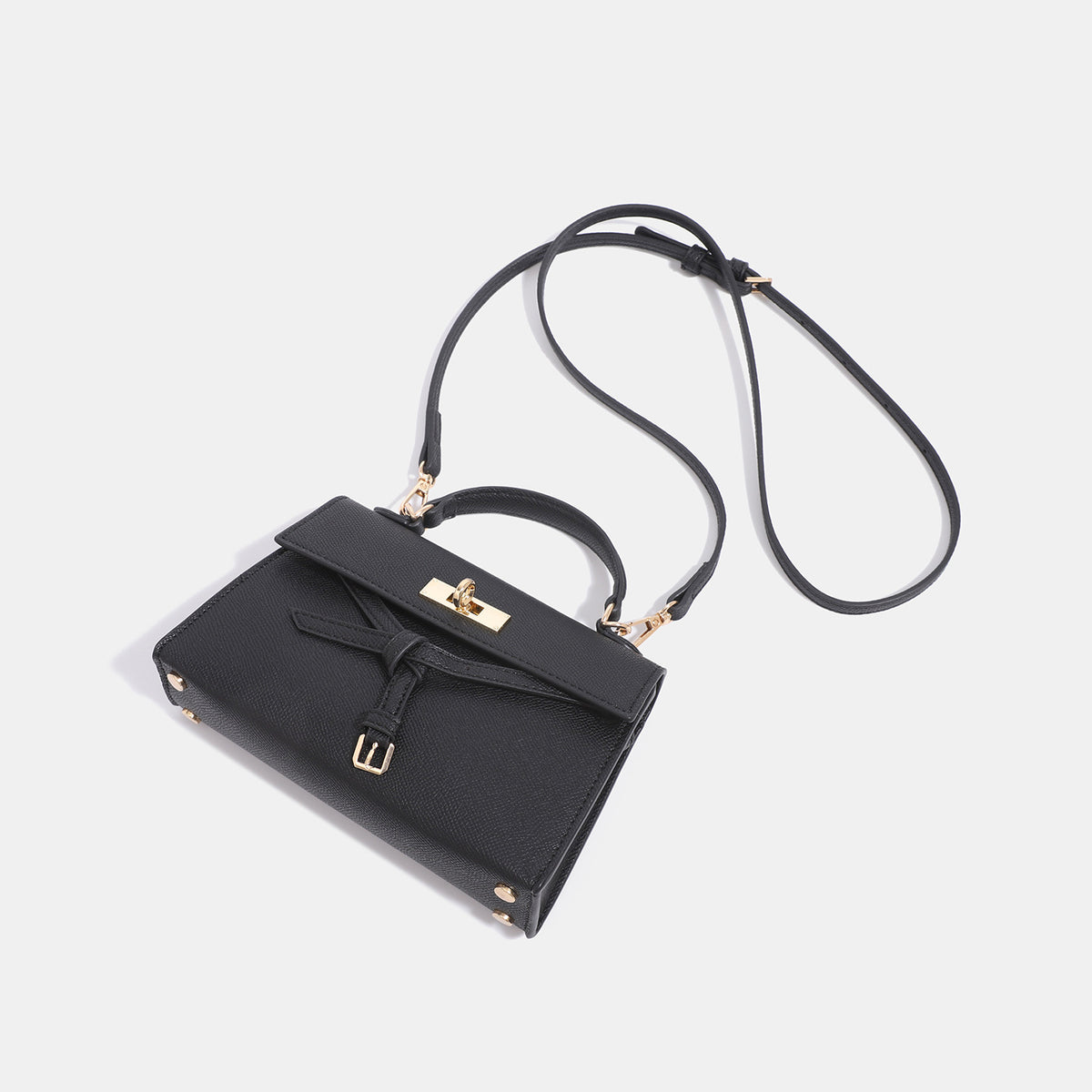 Elegant Bow Front Top Handle Tote Bag 6W10BBG2415