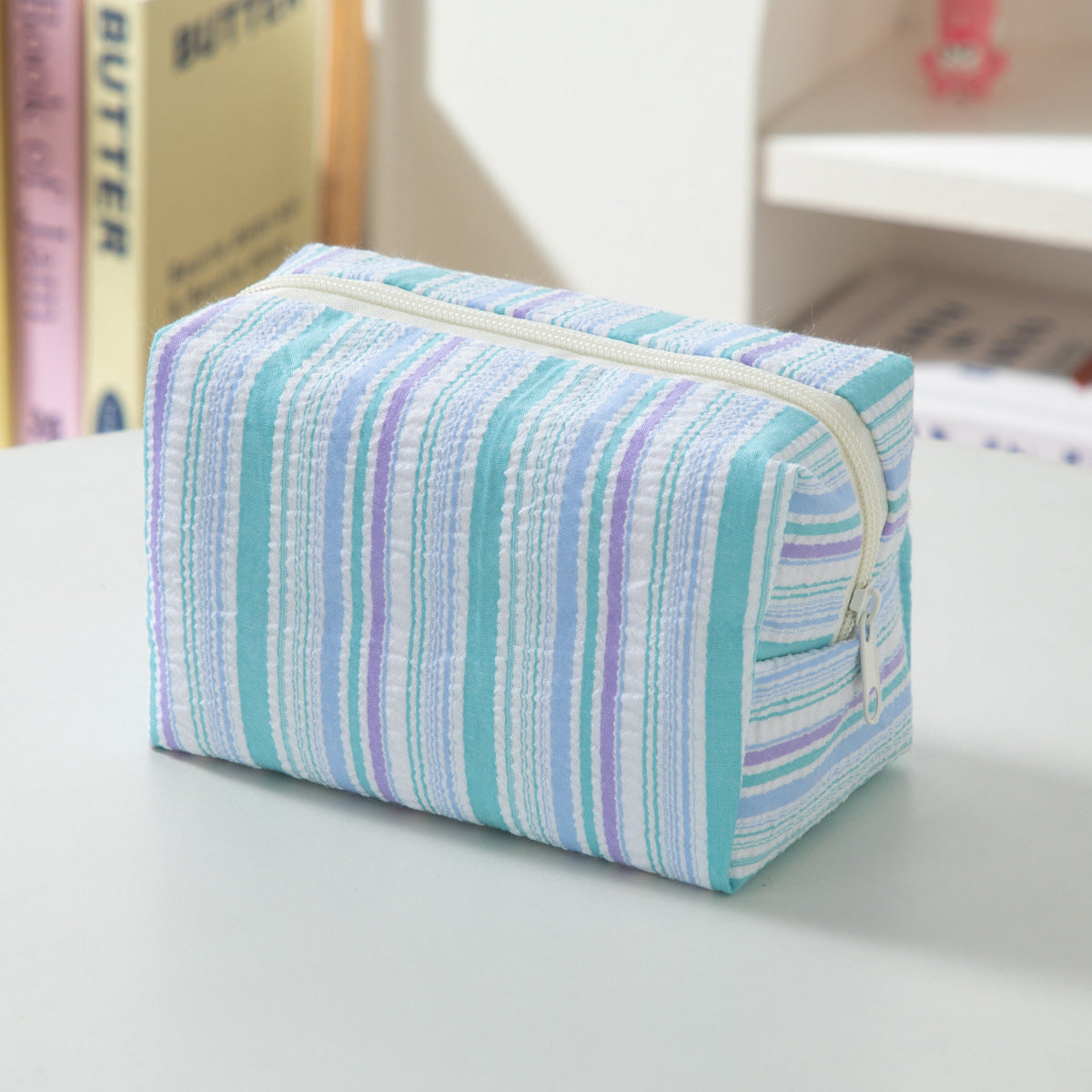 Stylish Color Block Striped Portable - DippedShop Wholesale - #6995