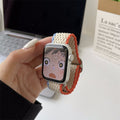 Color Block Nylon Weave Watch Band 6W6JWA140