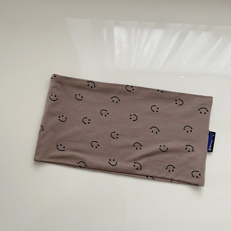 Sports Smiley Print Headband - DippedShop Wholesale - #7139