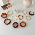 Chunky Resin Geometric Stackab - DippedShop Wholesale - #1283