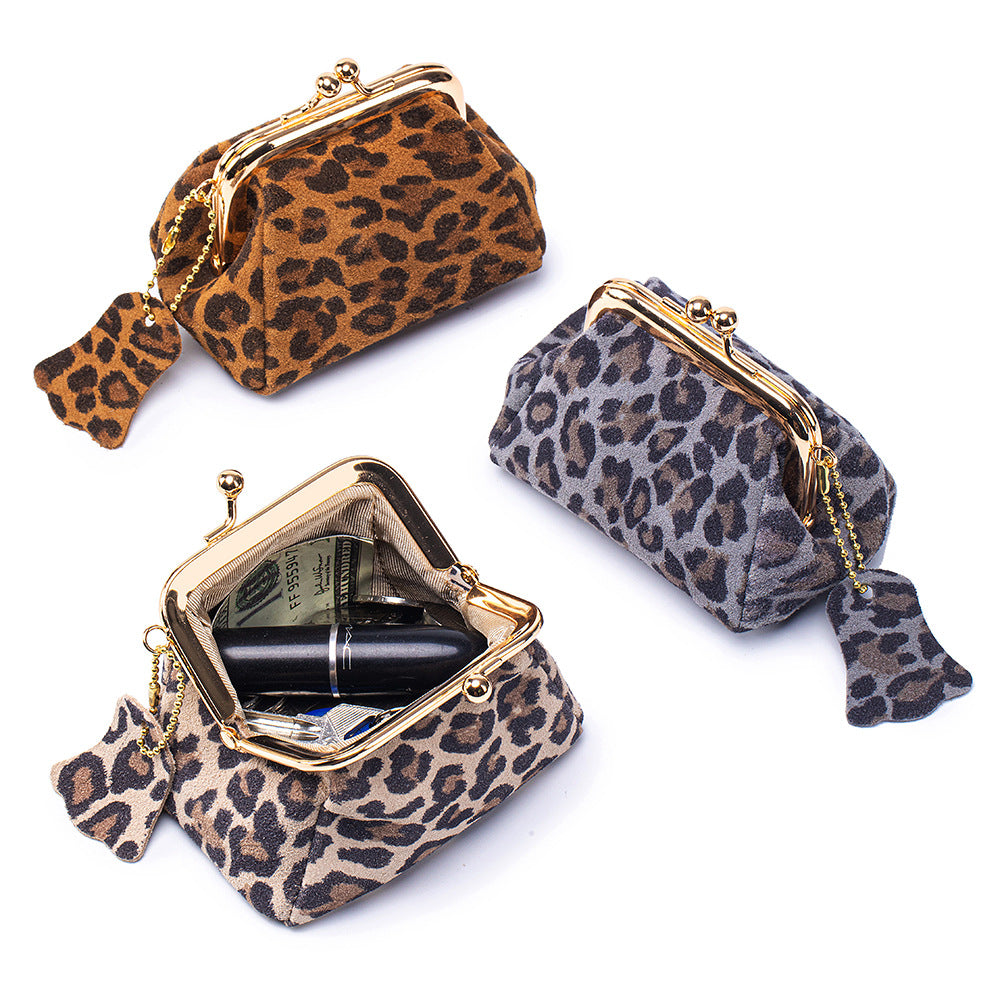 Mini Leopard Print Card Cases - DippedShop Wholesale - #9107
