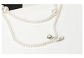 Elegant Layered Pearl Chain Ve - DippedShop Wholesale - #5187