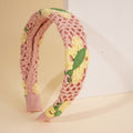 Knitted Floral Head Band - DippedShop Wholesale - #1027