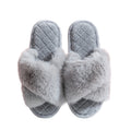 Fuzzy Plush Indoor Slippers - DippedShop Wholesale - #6627