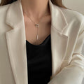 Minimalist Double Layer Starfish Necklace - DippedShop Wholesale - #6163