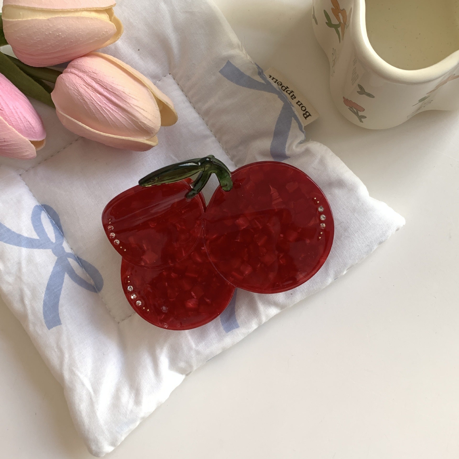 Cute Fruit Pattern Acetate Hair Claws 6W6HCP1216