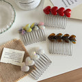 Heart-shaped Hair Comb Clip MK2MBEP6W6HPN13