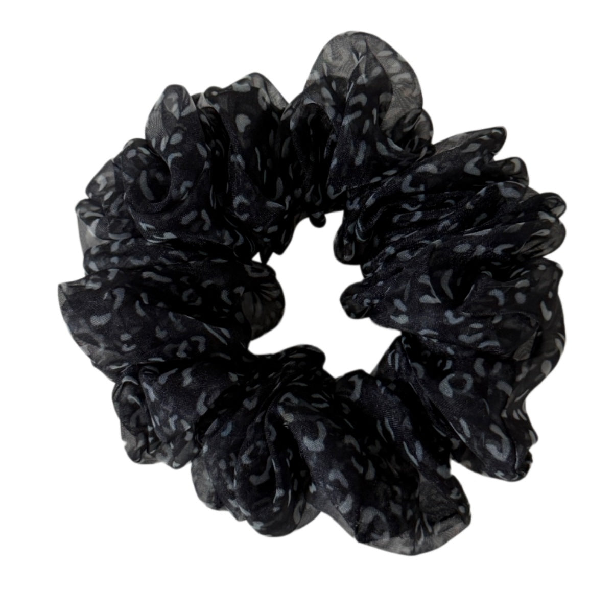 Multicolor Ruffle Edge Leopard Mesh Scrunchies MK2BW6W6HSR39