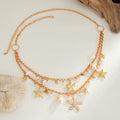 Sexy Beach Starfish Shell Layered Waist Chain 8ZA6JBC72L
