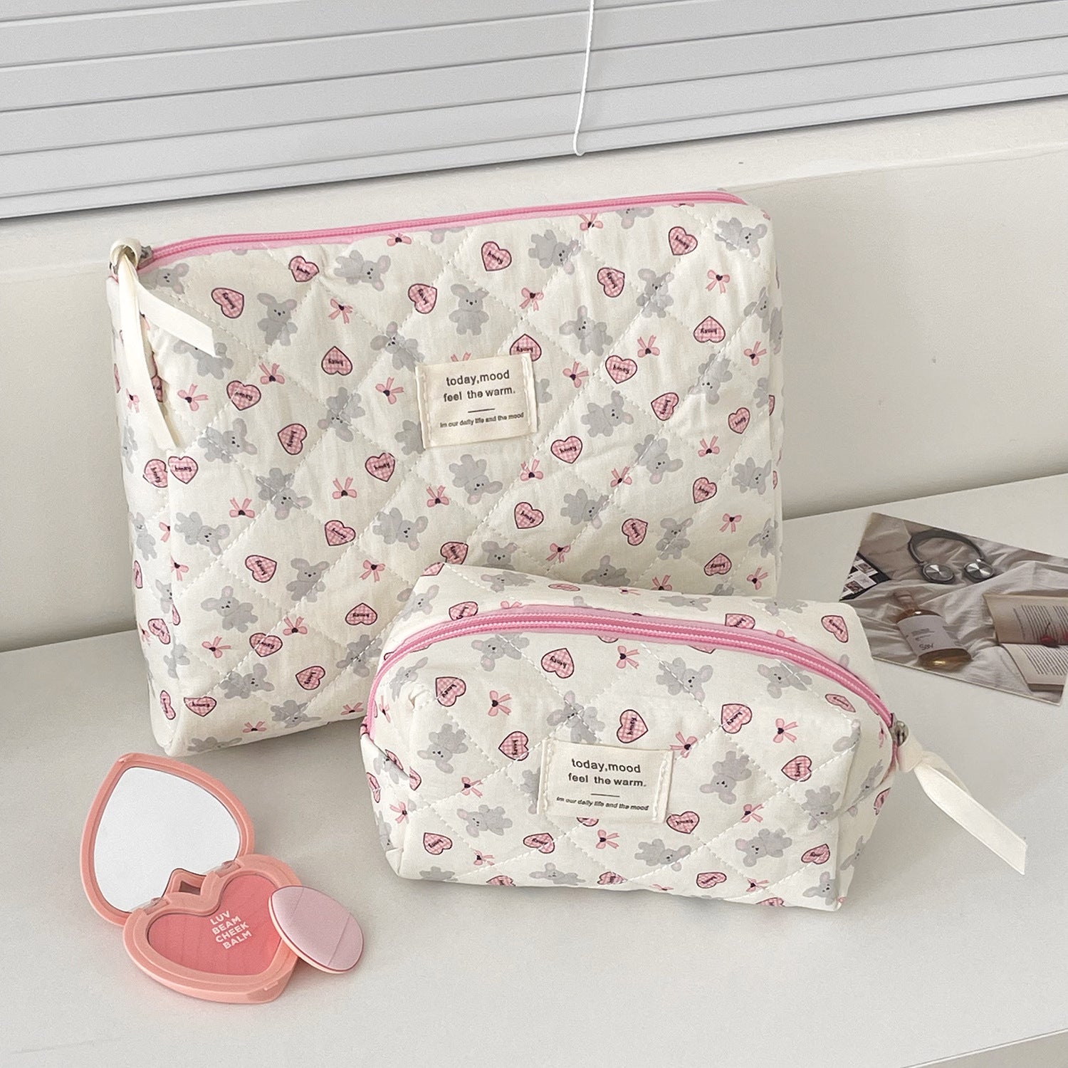 Cute Cartoon Cosmetic Bag - DippedShop Wholesale - #6403