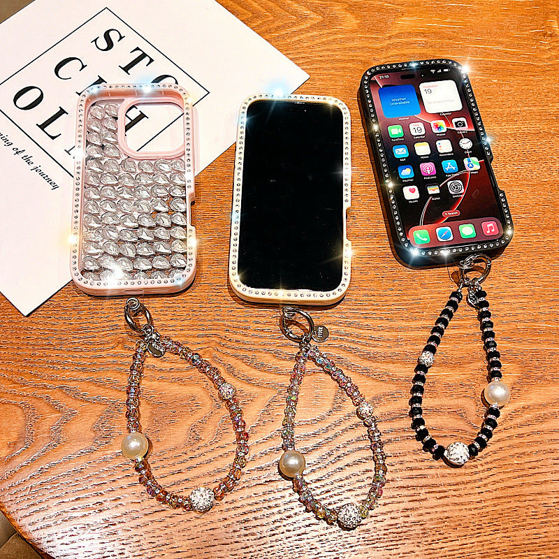 Sparkly 3D Rhinestone Protective Phone Case for iPhone 6Z13HPC191