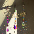 Hollow Out Lotus Suncatcher - DippedShop Wholesale - #1539