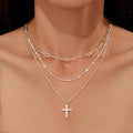 Fashion Bow Knot Gold Plated Chain Necklace 6W6JNC403L