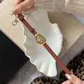 Leopard Quartz Leather Watch - DippedShop Wholesale - #1875