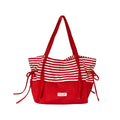 Contrast Striped Tote Bag - DippedShop Wholesale - #1347