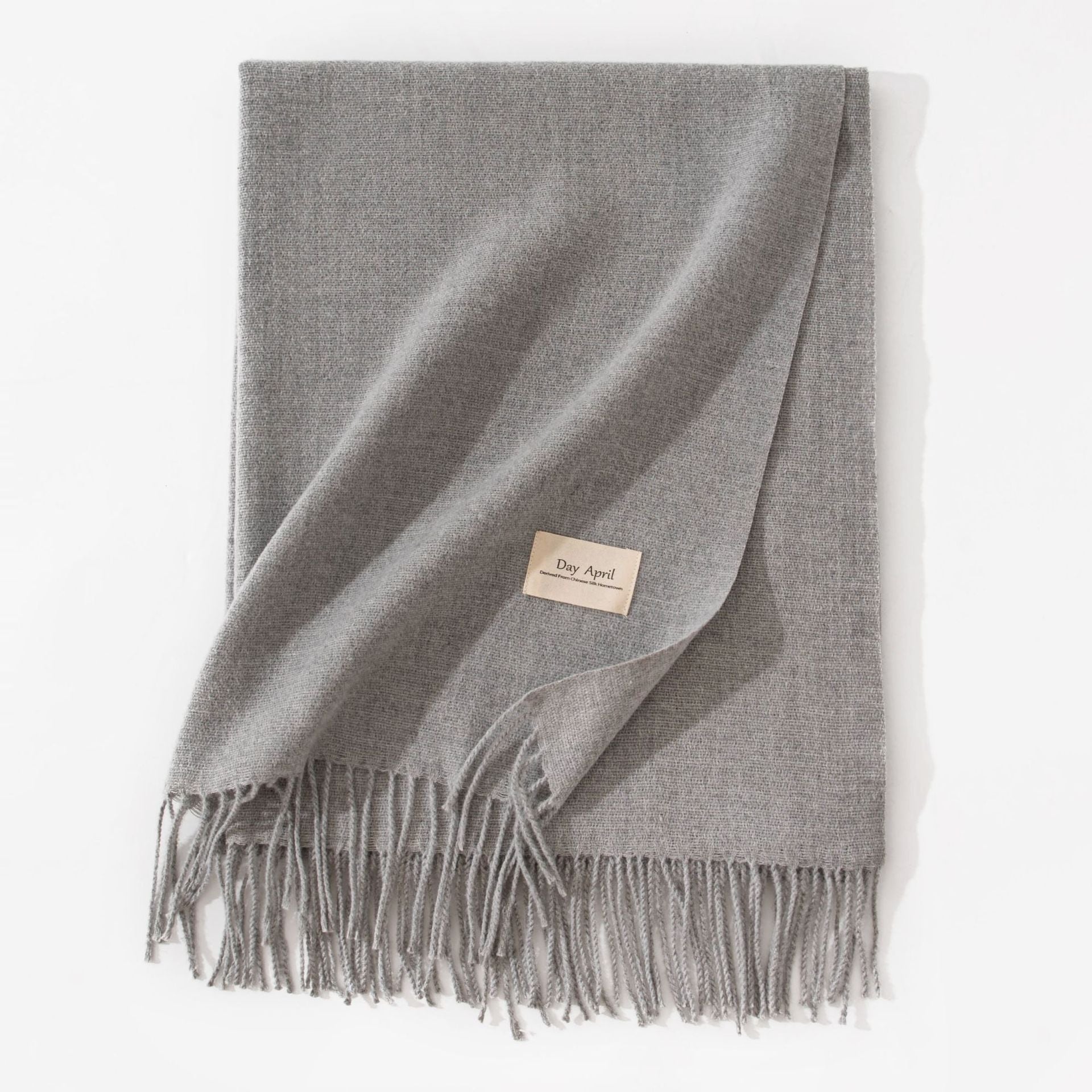 Versatile Solid Color Imitation Cashmere Scarf 6W6NSW278