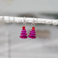 Stylish Crystal Christmas Tree Pendant Choker Necklace 6W6JNC879