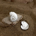 Electroplated Conch Stud Earrings - DippedShop Wholesale - #1171